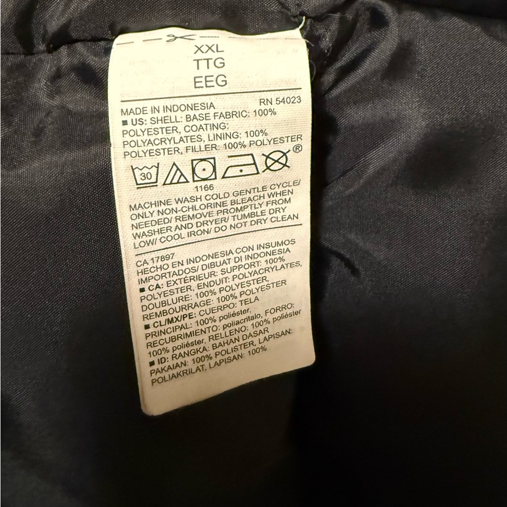 Old Navy | Olive Green Puffer Men’s Jacket (XXL) - Picture 4 of 4